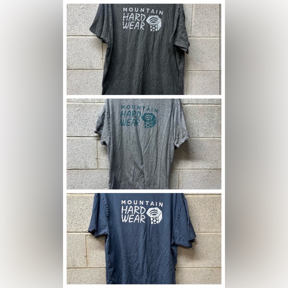 Mountain Hardwear logo t-shirt vintage bundle lot (3)